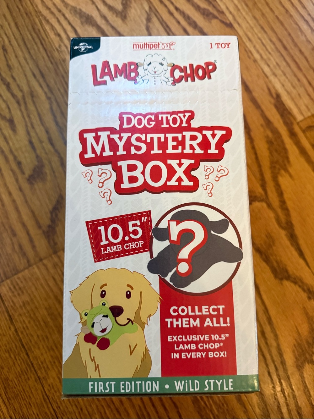 Lamb Chop Dog Toy Mystery Box Multipet Lambchop new sealed